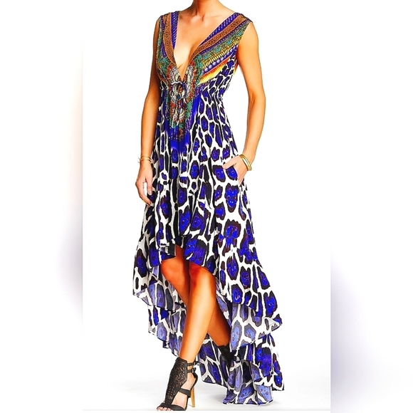 Shahida Parides Hi Low Dress - Picture 1 of 12